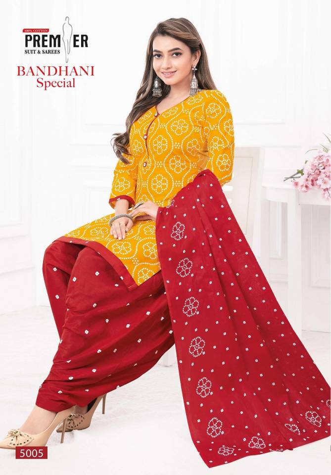 Bandhani Special Vol 5 By Premier Cotton Printed Patiala Readymade Dress Wholesale Price In Surat